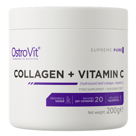 Ostrovit Collagen Powder + Vitamin C | Natural