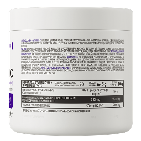 Ostrovit Collagen Powder + Vitamin C | Natural