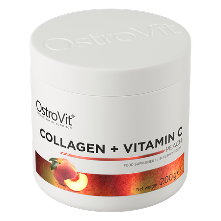 Ostrovit Collagen Power + Vitamin C | Peach