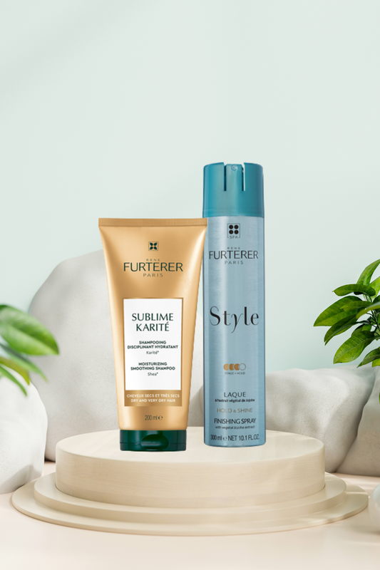 FURTURER Smoothing Shampoo + Finishing Spray