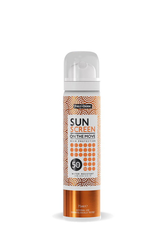 FrezzyDerm Sunscreen on the Move SPF50